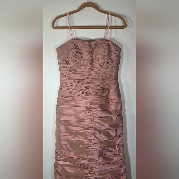 IVONNE D BY MON CHERI SILK EVENING GOWN. - Picture 2 of 5